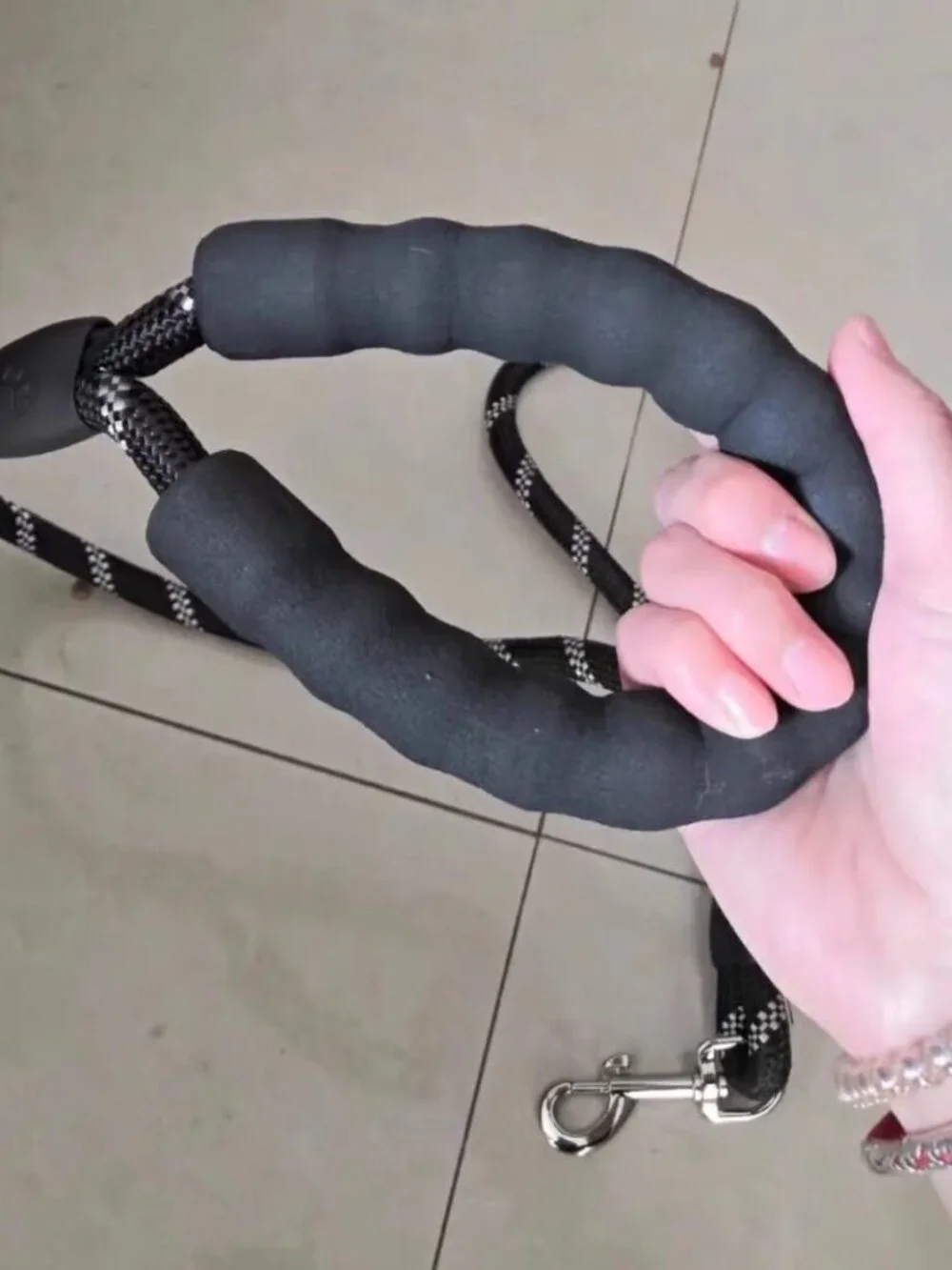 Brand New Heavy Duty Reflective Nylon Dog Leash 1.3m Thick Padded Handle